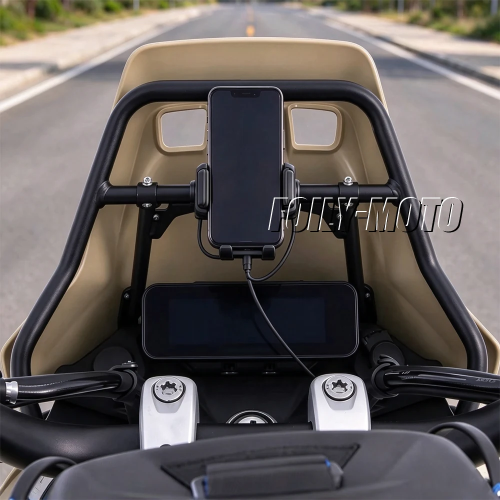 Motorcycle Accessories Navigation Bracket GPS Mobile Phone Mount Support Rack For BMW R12 G/S R12GS 2025 2026 Camera Holder