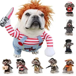 Cosplay Dog Clothes Dogs Cosplay Costume Halloween Outfits Pet Clothing Set Pet Festival Party Novelty Clothing for Small Dogs