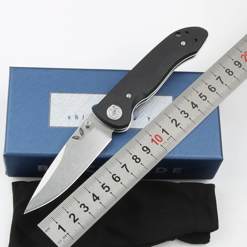 High quality BM698 & BM535 Camping Tactical Folding Knife G10 Wilderness Survival High-Hardness Sharp Pocket Self-Defense Knife