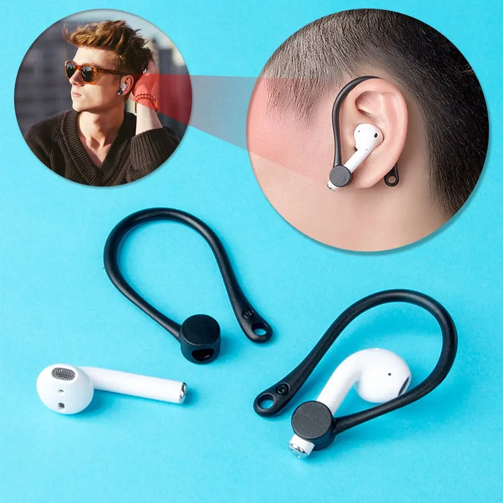 Light Sports Silicone Protector Anti-lost Ear Hook Protective Earhooks Earphone Holders Secure Fit Hooks For Apple AirPods