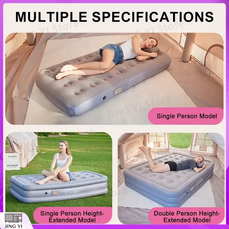Outdoor Automatic Inflatable Mattress Portable Camping Air Cushion Nap Bed Tent Air Mattress Inflatable Bed for Camping