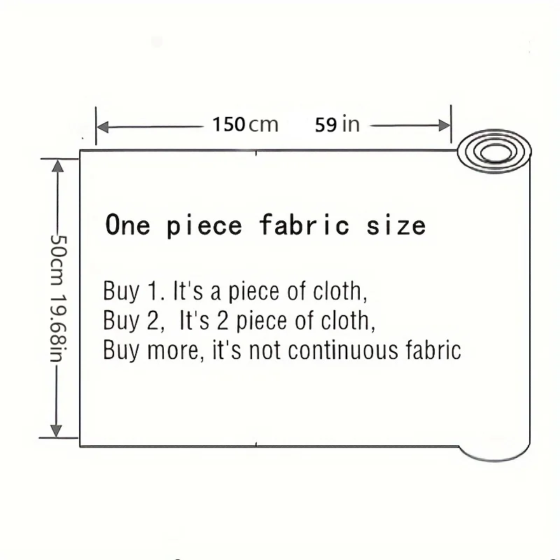 قطعة واحدة مقطوعة مسبقًا - 19.68 × 59 بوصة (50 × 150 سم) لترقيع اللحف، قماش شبكي منقوش مسبقًا - مثالي #3