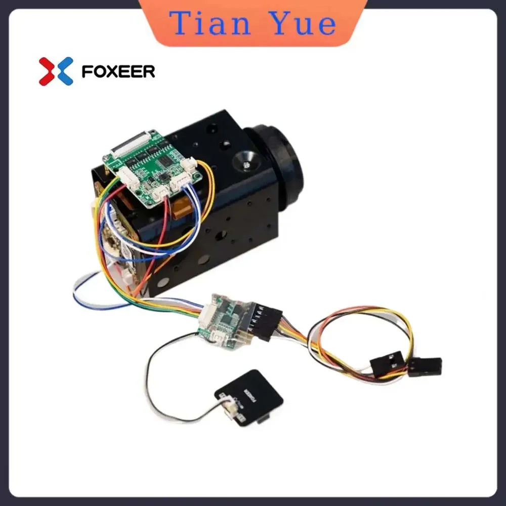 

CMOS-камера Foxeer 700TVL с ШИМ-управлением с 30-кратным/10-кратным зумом для радиоуправляемого мультироторного самолета с неподвижным крылом AHD/CVI/CVBS DIY Запчасти