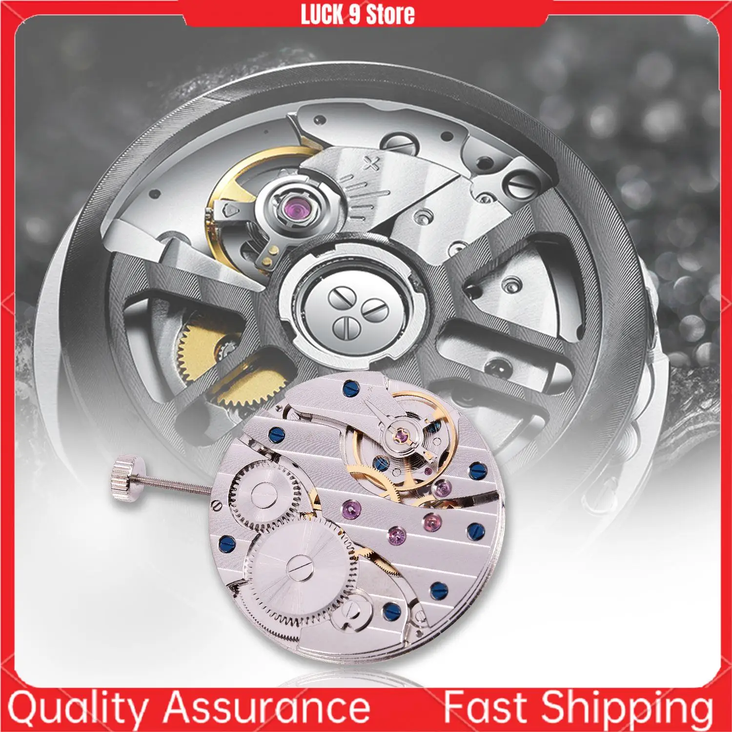 

Manual Mechanical Movement 6497 Small Trimmer 9 O'clock Small Seconds Watch Accessories-AB52