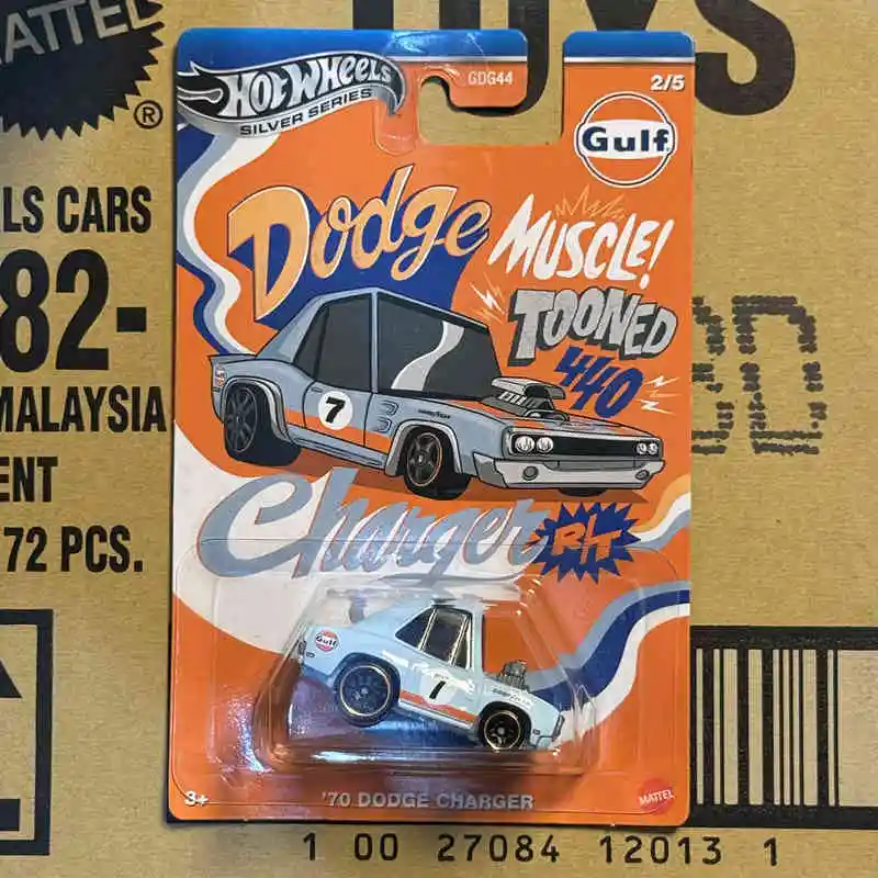 Mattel Hot Wheels Cars Noppo Gulf Racing 94 Toyota Supra 1983 Chevrolet Silveradc 1:64 Diecast Vehicle Model Cars Toys Boys Gift