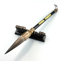 Stein Dachs Kalligraphie Pinsel Splash Tinte Malerei Schreiben Festival Couplets Große Trichterförmige Pinsel Tinta China Kalligraphie