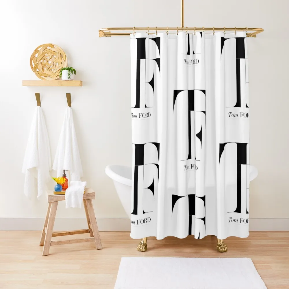 

TF logo Shower Curtain For Bathroom For The Bathroom Modern Accessory Bathrooms Curtain