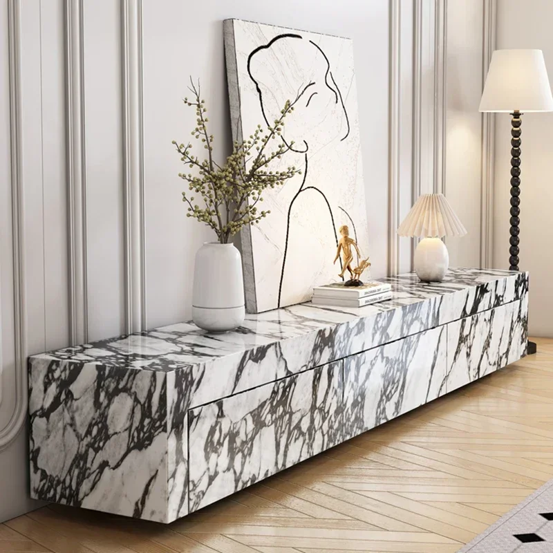 Tv Stand Movable Furniture Salon Set Offer Retro Mini Mid Century Portable Storage Mobile Living Room Tv Mueble Cabinet Gold