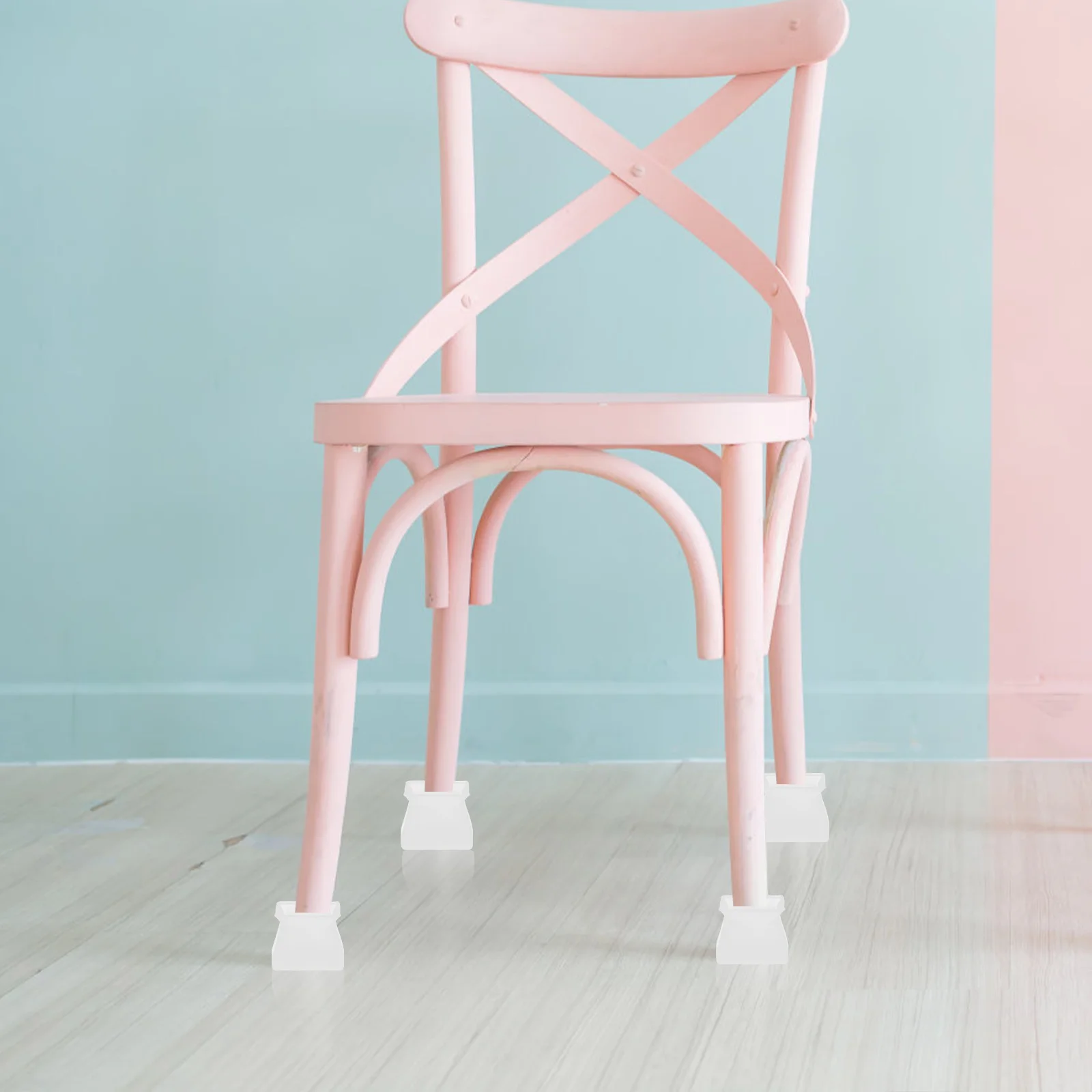 

10pcs White Silicone Chair Leg Protectors Floor Pads for Furniture Cover For Furniture Leg Legs Table Caps Durable Design
