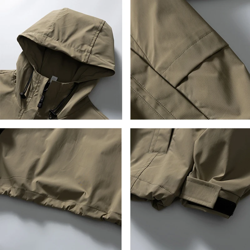 Unisex Hooded Hiking Jacket 4