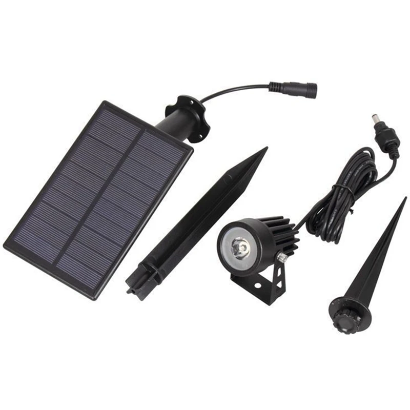Solar Garden Spot Lights, T-SUNRISE LED Solar Light Outdoor Waterproof Auto ON/Off For Garden, Driveway