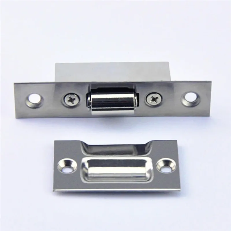 

10pcs Hidden Stainless Steel Ball Roller Catches Cupboard Cabinet Door Latch Locks Door Clip Buckle Home Door Hardware Tool