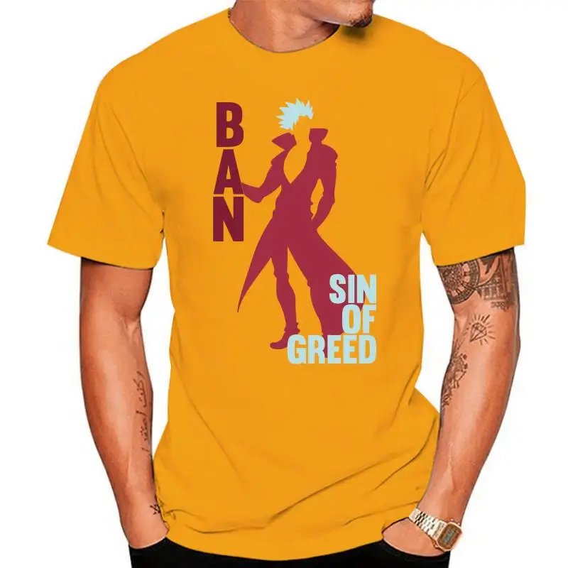 Men tshirt Ban Sin of Greed  Nanatsu No Taizai  T Shirt women T-Shirt tees top