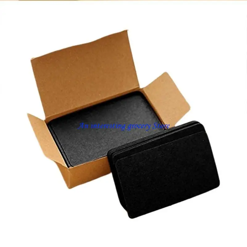 652D 200Pcs Double Sided Blank Index Flash Cards for Writing, Drawing, DIY Game Cards