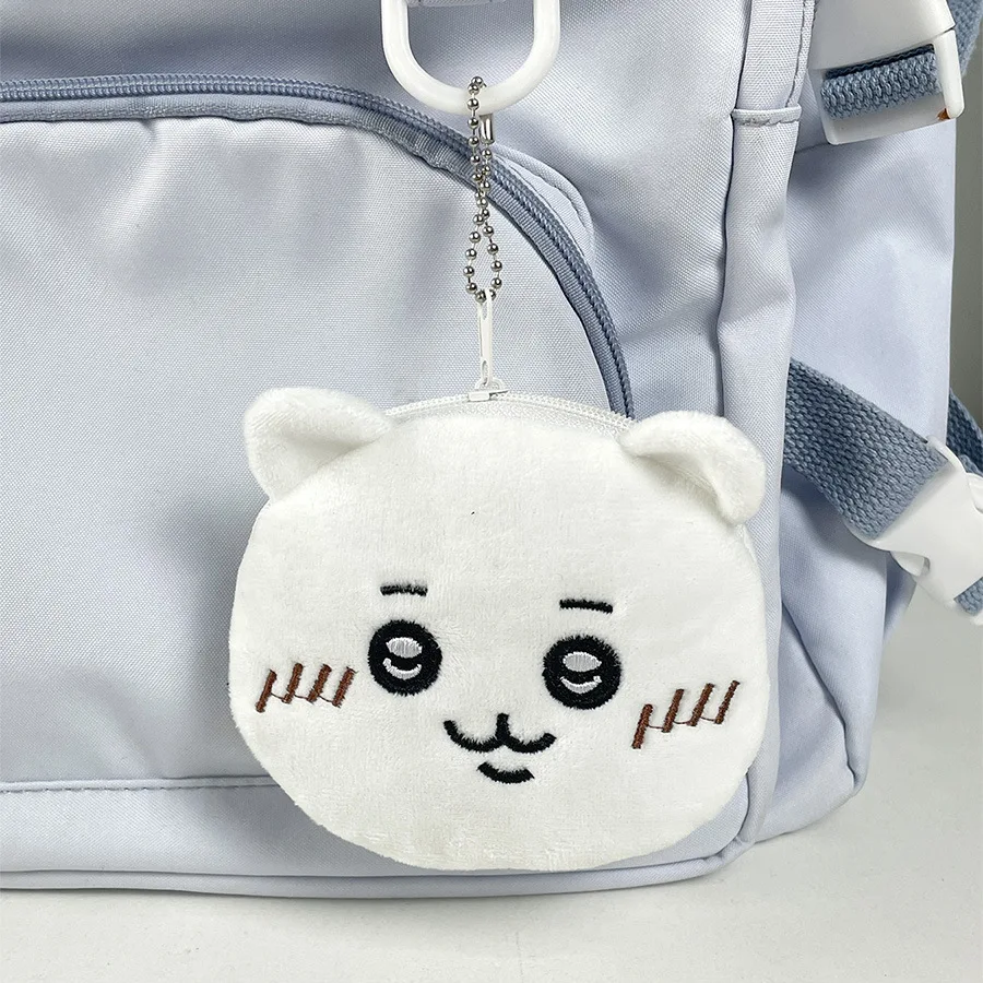 Cute Plush Coin Wallet Japanese Giikawa Coin Purse Portable Coin Bag Storage Bag Cartoon Plush Cosmetic Bag Mini Purse for Girl
