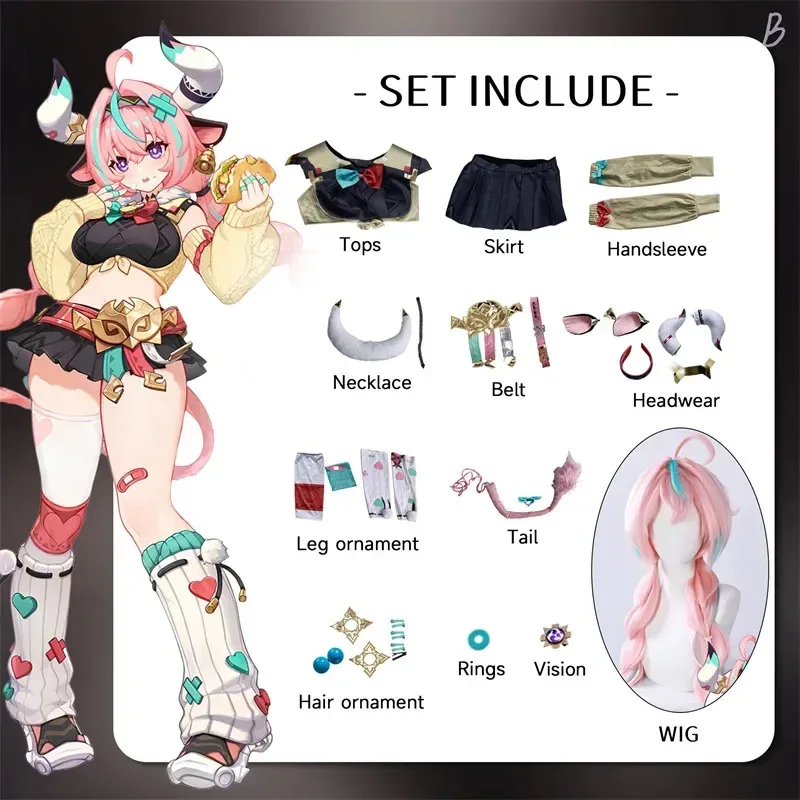 CyGenshin Impact Varesa Cosplay Costume Carnival Uniform  Anime Halloween Adult Party Costumes Masquerade Women Game