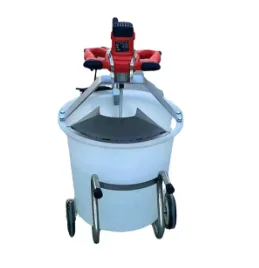 Self-Leveling Cement Mixing Barrel Automatic Mixing Container For Concrete Mortar Stirring Tool Construction Equipment