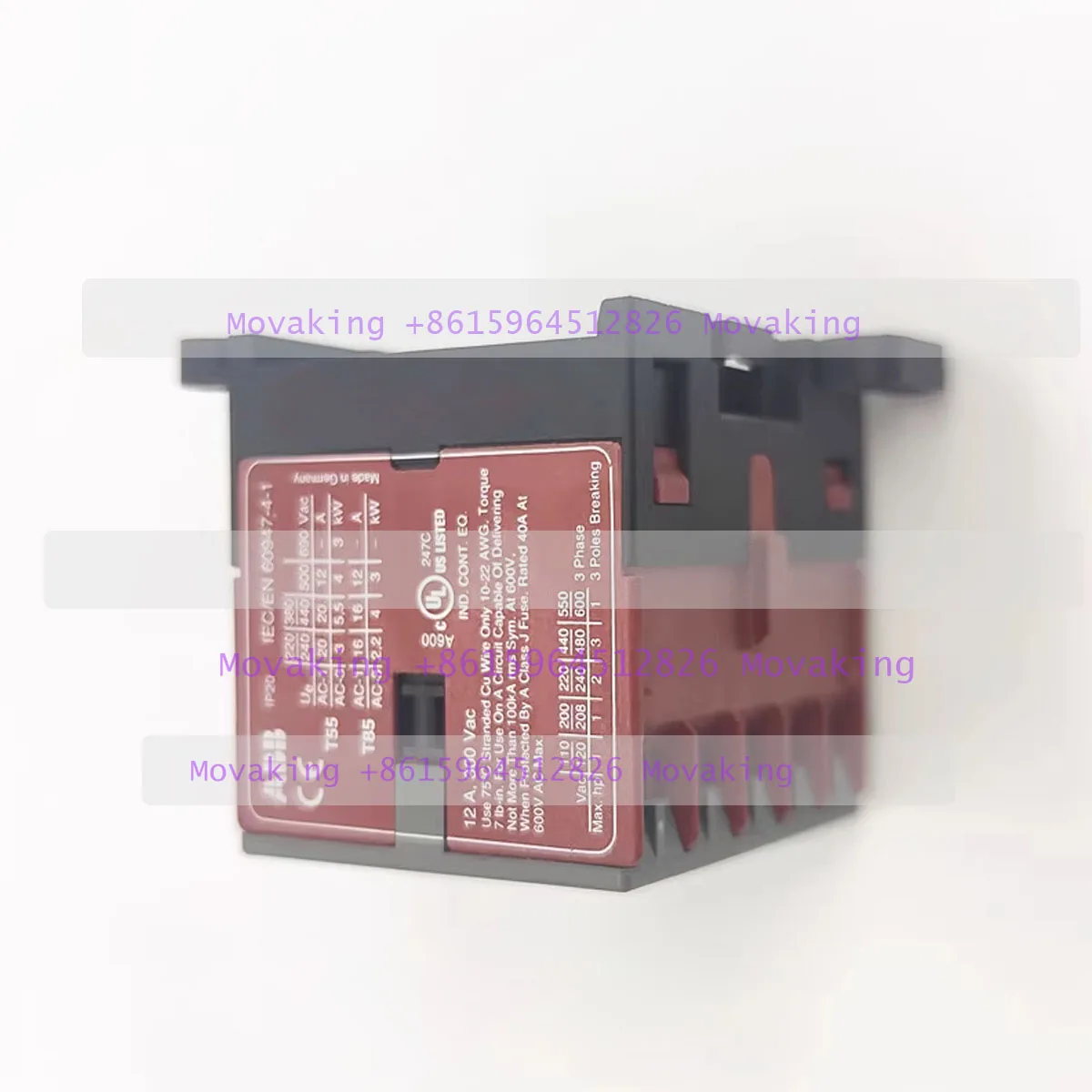 

High Quality Dishwasher Spare Parts 9540220 B7-30-01 Main Wash Contactor for MEIKO DV80T Dishwasher Replace