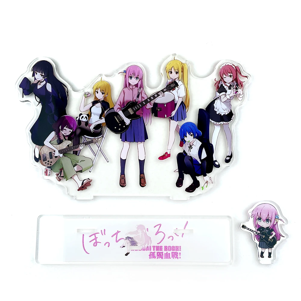 

BIG SIZE Bocchi the Rock Gotou Hitori Yamada Ryou Ijichi Nijika Kita Ikuyo Hiroi Kikuri acrylic standee figurine desk decoration