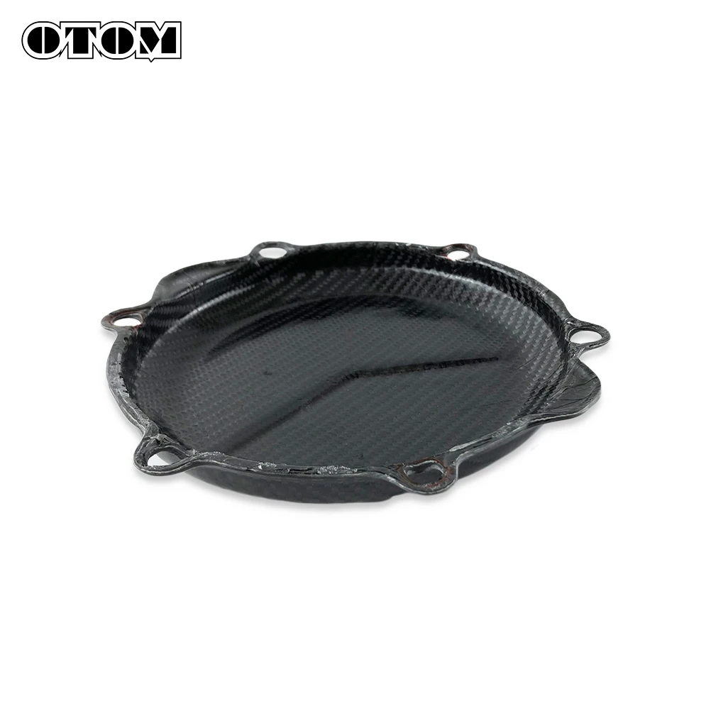 OTOM 2005-2017 Motorcycle Engine Clutch Ignition Cover Carbon Fiber Guard Protector For HONDA CRF450X Pit Dirt Bike Motorbike