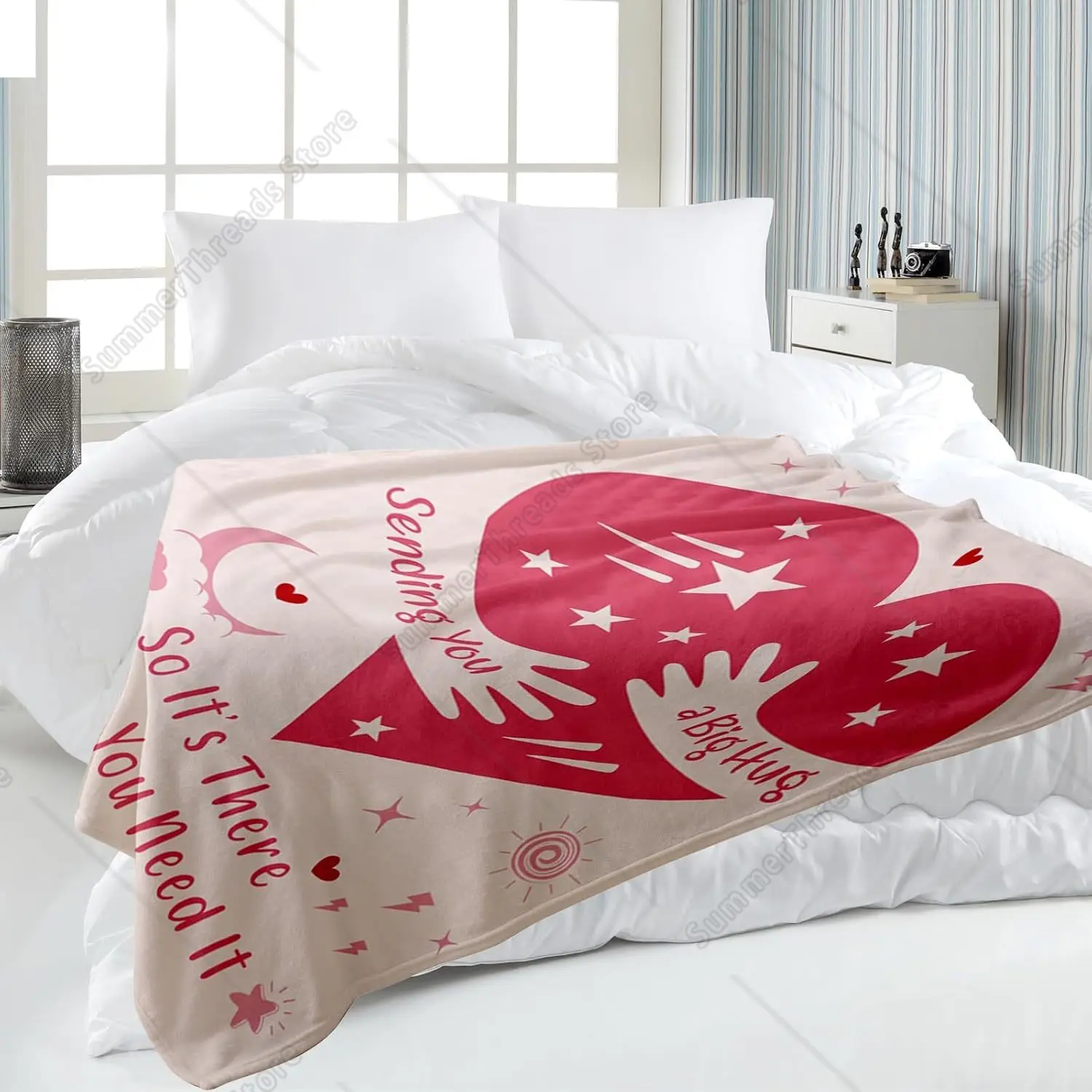 هدايا سرطان الثدي للنساء، ملحقات التوعية بسرطان الثدي، احصل على بطانية جيدة قريباً للنساء بعد الجراحة، هدية التعاطف، #1