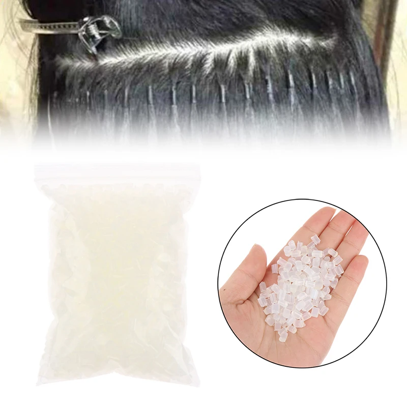 100g Italian Keratin Glue Strong Hold Non Slip Bonds Hair Extensions Refill Tool