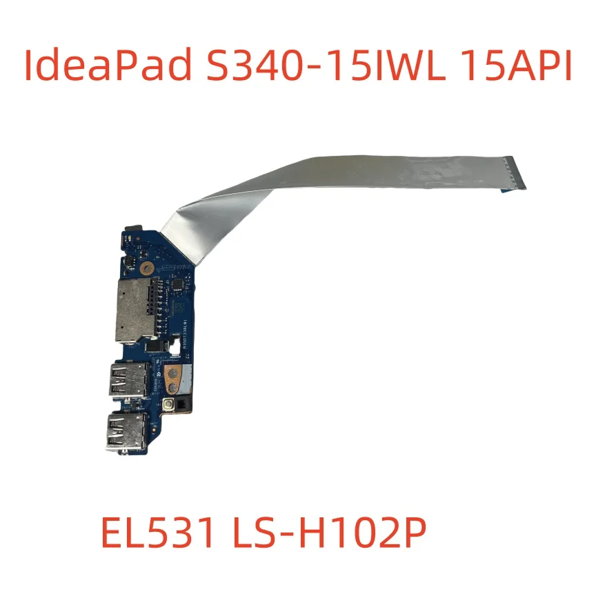 Für Lenovo IdeaPad S340-15IWL 15API USB Kartenleser Power Button Board Kabel EL531 LS-H102P