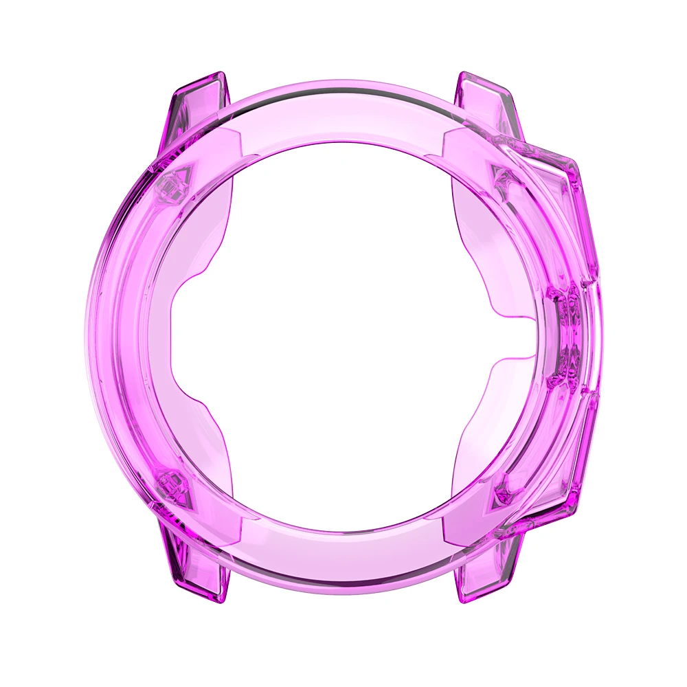 Custodia trasparente per Garmin Instinct Smartwatch Shell Edge Frame Protection Bumper per Sport Cover protettiva in Silicone