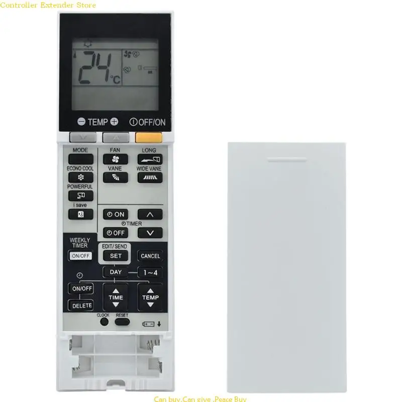 

Convenient Designs SG12D Remote Control for Air Conditioner Remote Control Protects Buttons and Easy to Use