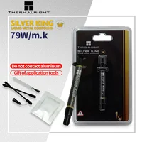 Thermalright Silver King 79W/m-k Metal líquido grasa conductora térmica de alto rendimiento procesador de CPU disipador de calor pasta de yeso