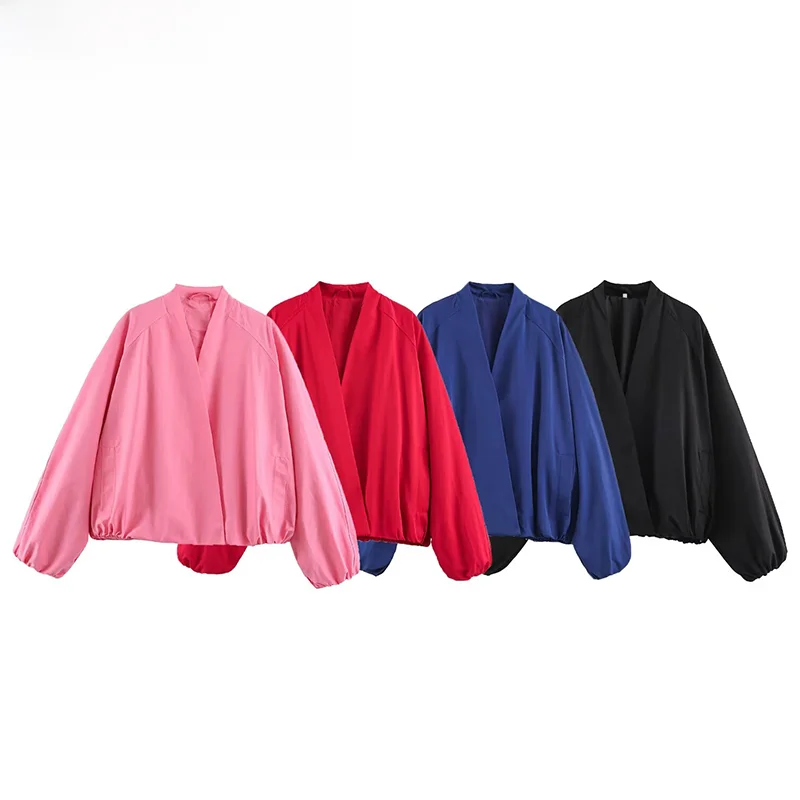 Fashionable Versatile Pilot Jacket Outerwear ZR Autumn New Arrival Women's Clothing Standard Fit Polyester Ladies Coat