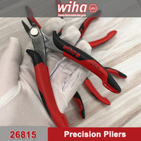 WIHA Precision Wire Cutters 138mm with Short Narrow Head for Holding Small Components Electronic Needle-nose Plier 26815