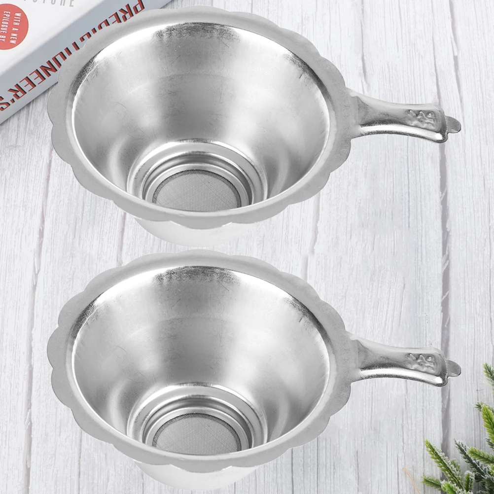 

2pcs Photosensitive Funnel Premium Metal For Funnel For Photon Uv Sla Dlp Uv 3D Printer Recycling Tool Filtration Accessory