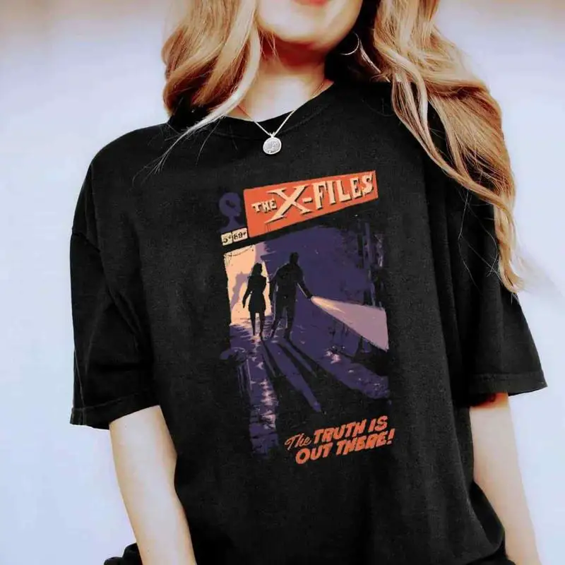 

Vintage Style The X Files T Shirt 90'S Movie Classic Lb3732