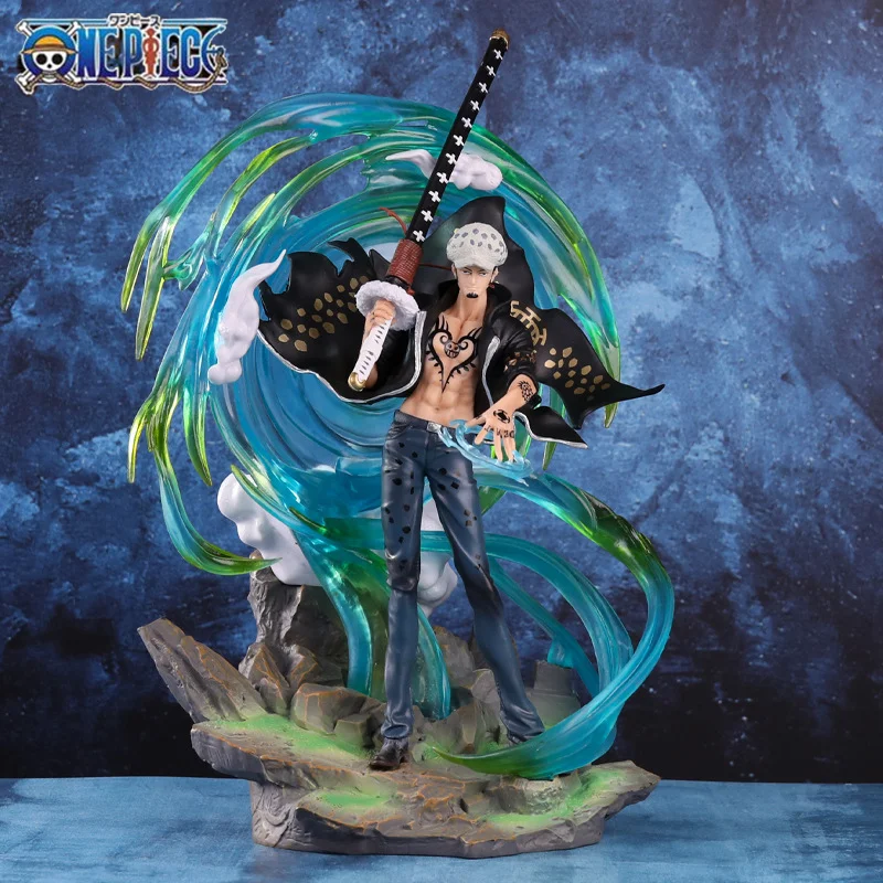 

One Piece Gk Anime Action Figures Phantom Trafalgar D. Water Law Qiwuhai Super Huge Scene Pvc Collectible Model Holiday Gifts