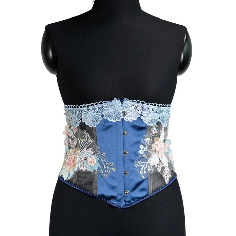 

C010 light luxury lace palace waist Lolita versatile waist clip 2025 new