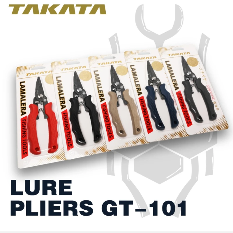 TAKATA Stainless Steel Luya Pliers Precision Forging Multi-function Luya Hook Cutting Tool Fishing