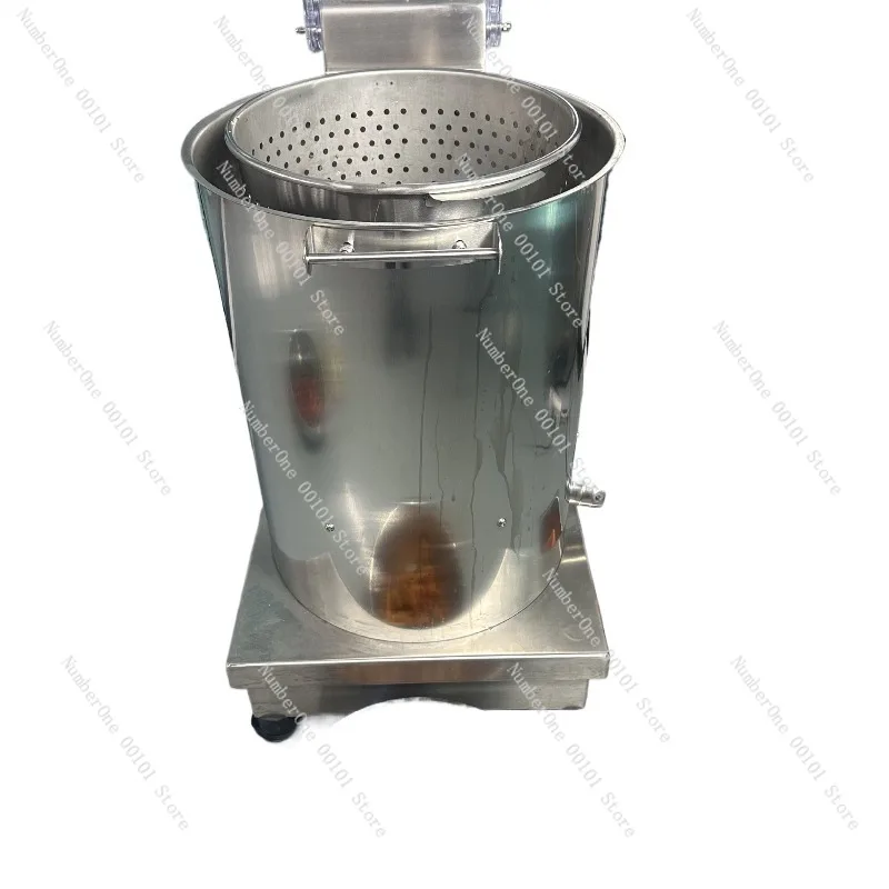 2026 Commercial Electric Oil Drainer Machine for Fried Food Stainless Steel Small Deoiling Spinner for Chili Chicken Strips