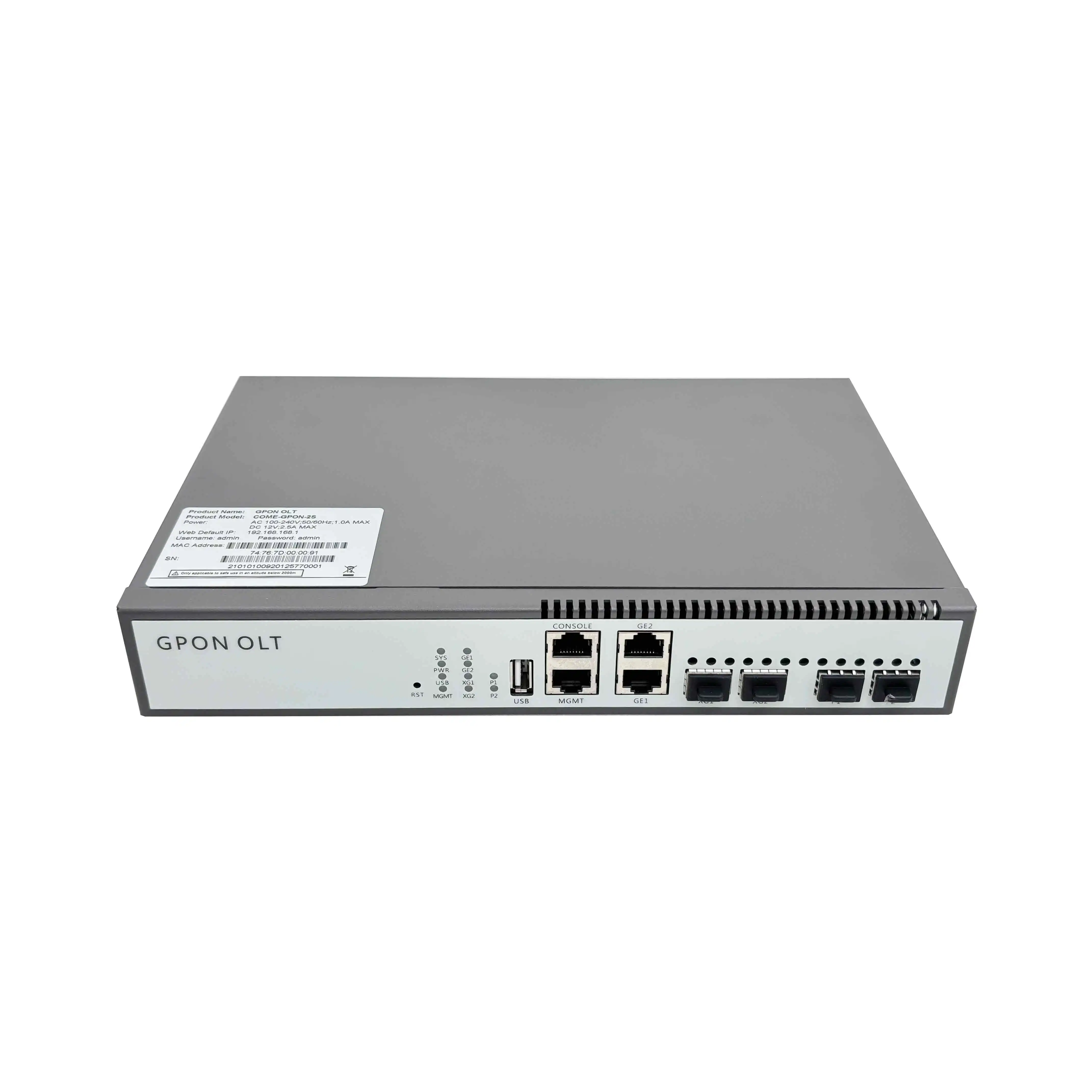 

ComeLink 2 Pon Ports Gpon 2*10GE SFP+ OLT