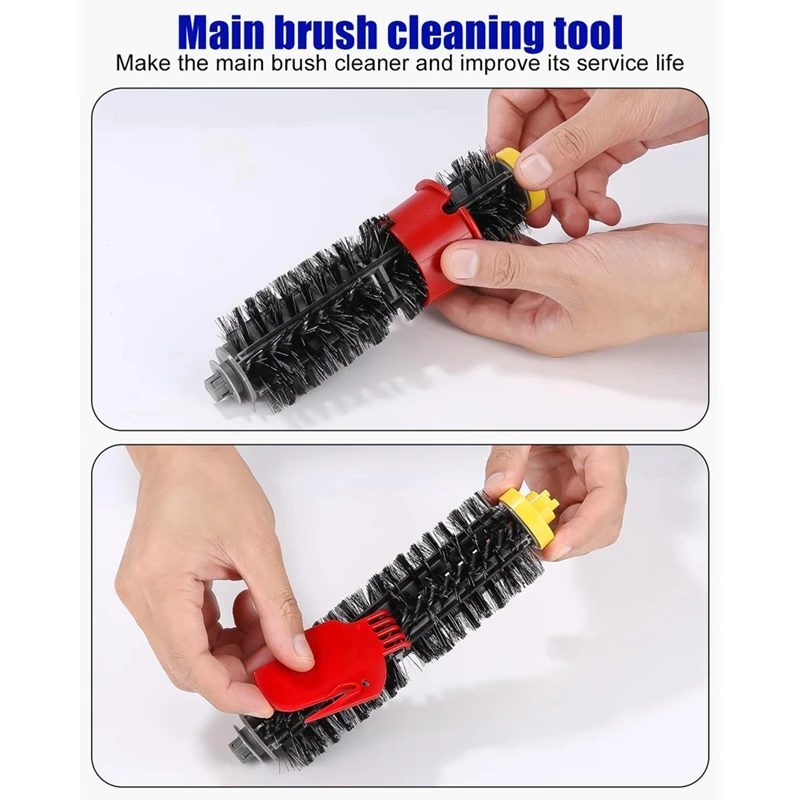 Cepillos de repuesto para iRobot Roomba, Kit de accesorios de cepillo, filtro, Series 600, 605, 606 y 500, 564, 585, 595