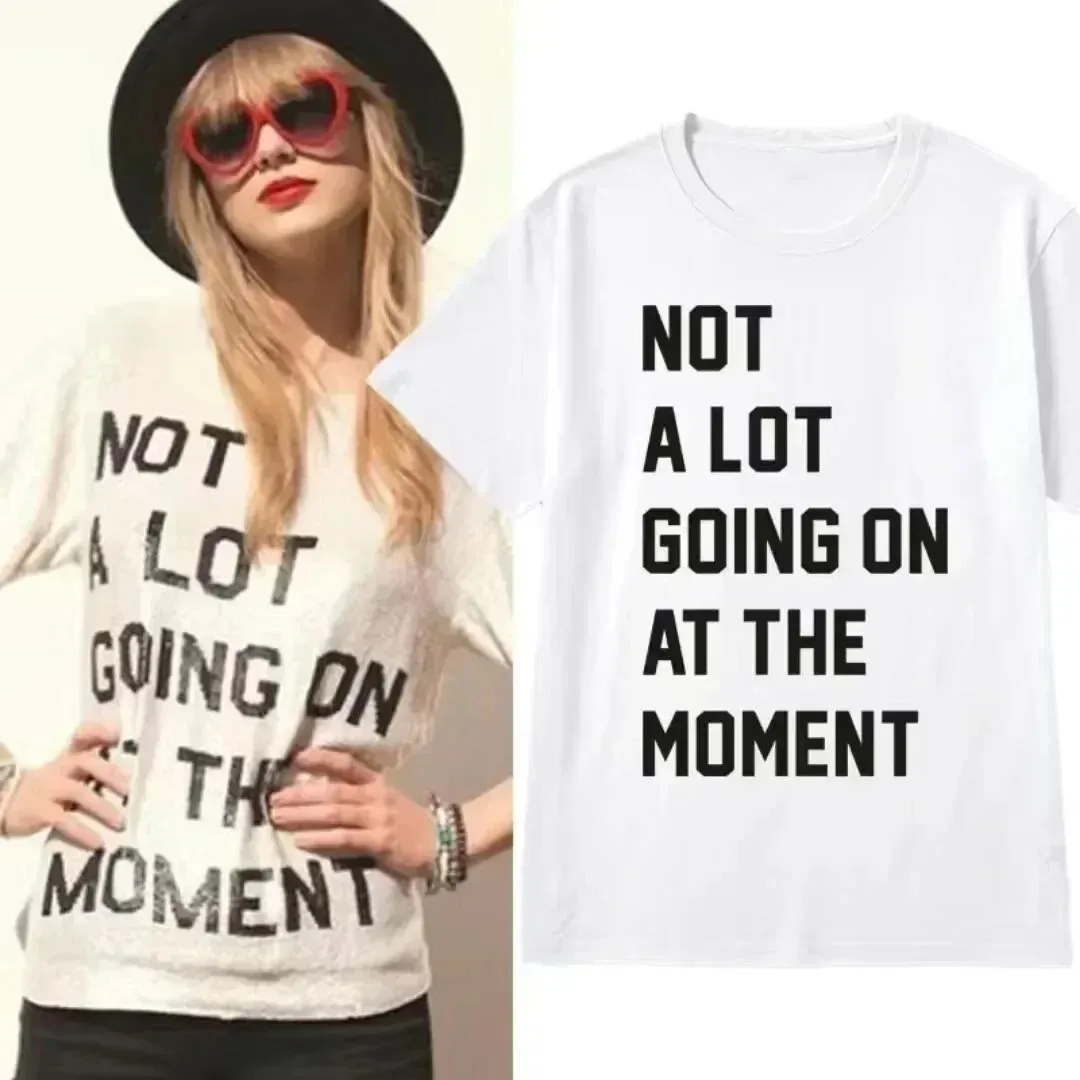 Summer Fashion Print Women T Shirt for Fans Gift Clothing Womens Tshirt Taylor T-shirt Vintage Female Swift Short Sleeve Tee