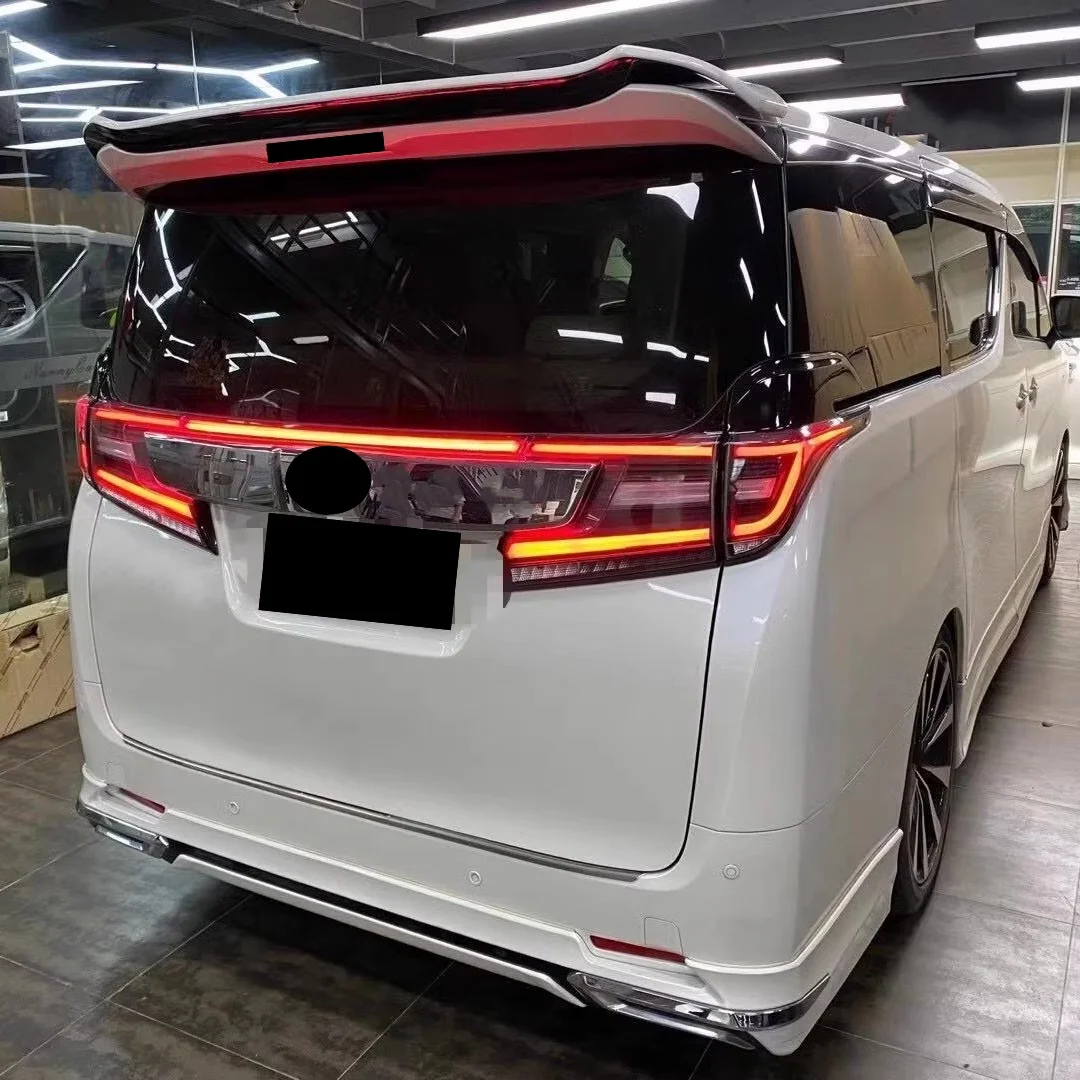 Montaż tylnych świateł przez lampę do 2015 Toyota Alphard Vellfire serii 30-2023 zmodyfikowany przez tylne światła akcesoria samochodowe