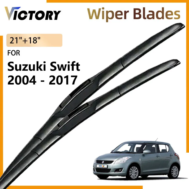 

For Suzuki Swift Hatchback 2004 - 2017 2014 2013 2012 2010 2009 2008 2007 2005 Car Front Wiper Blades Windshield Windscreen Part