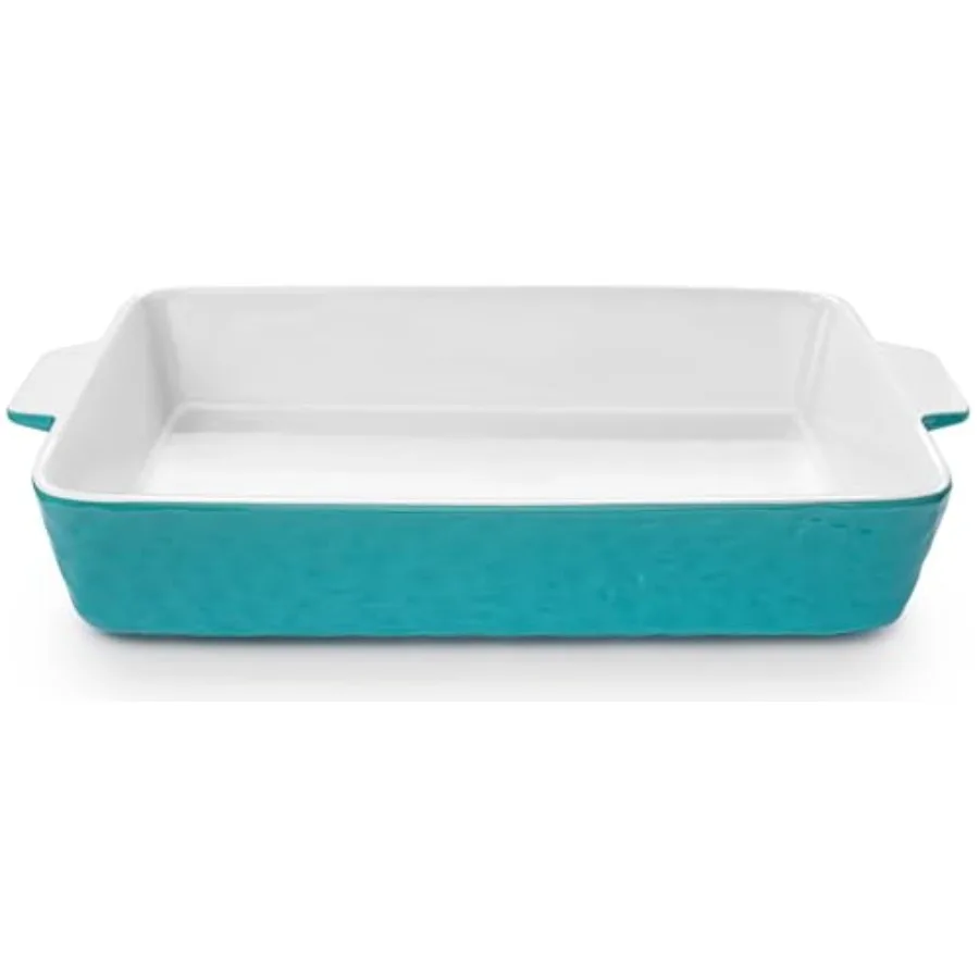 

Керамическая форма для запекания 4 QT (9x13 дюймов) с ручками, глубокая, для лазаньи, для духовки