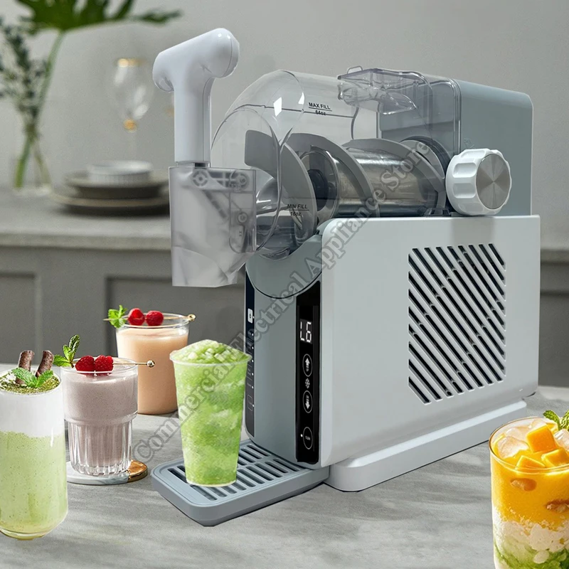 Machine à crème glacée, machine à faire fondre la glace, petite boutique de thé au lait, stands, usage domestique, commercial, double usage, machine à crème glacée
