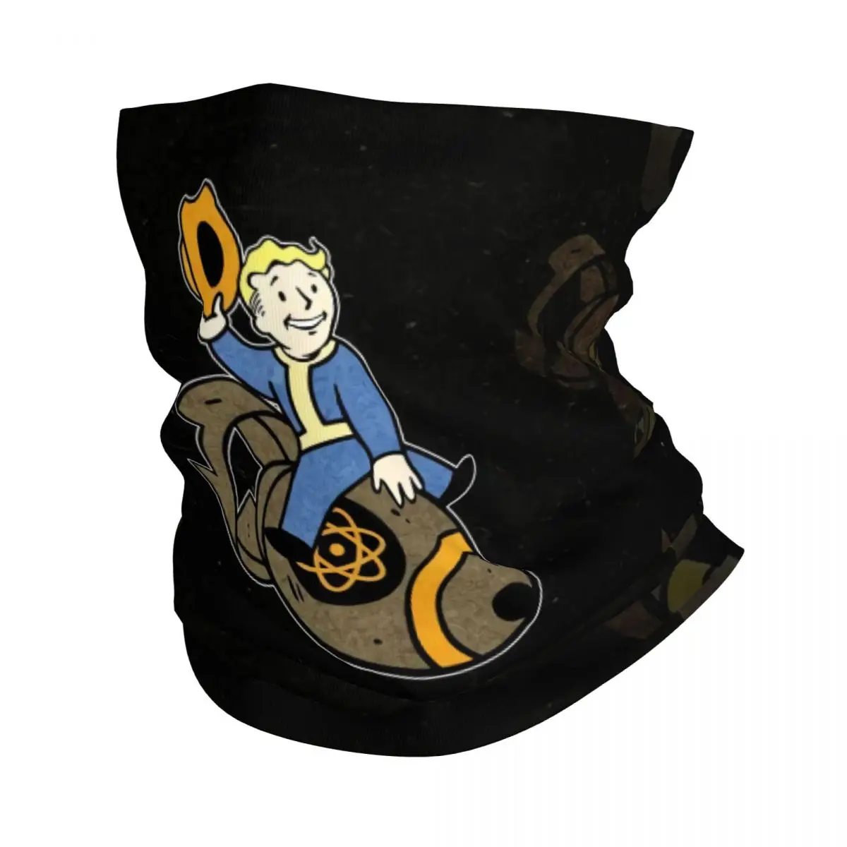 

Ride A Rocket Scarf Neckerchief Neck Face Mask Polyester