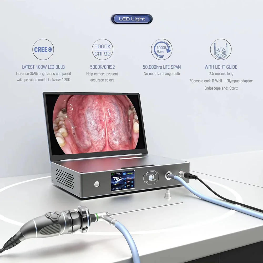 

15.6 Inch Screen 3 In 1 1080P 60Fps Full HD Endoscopy with 100W Led Light source