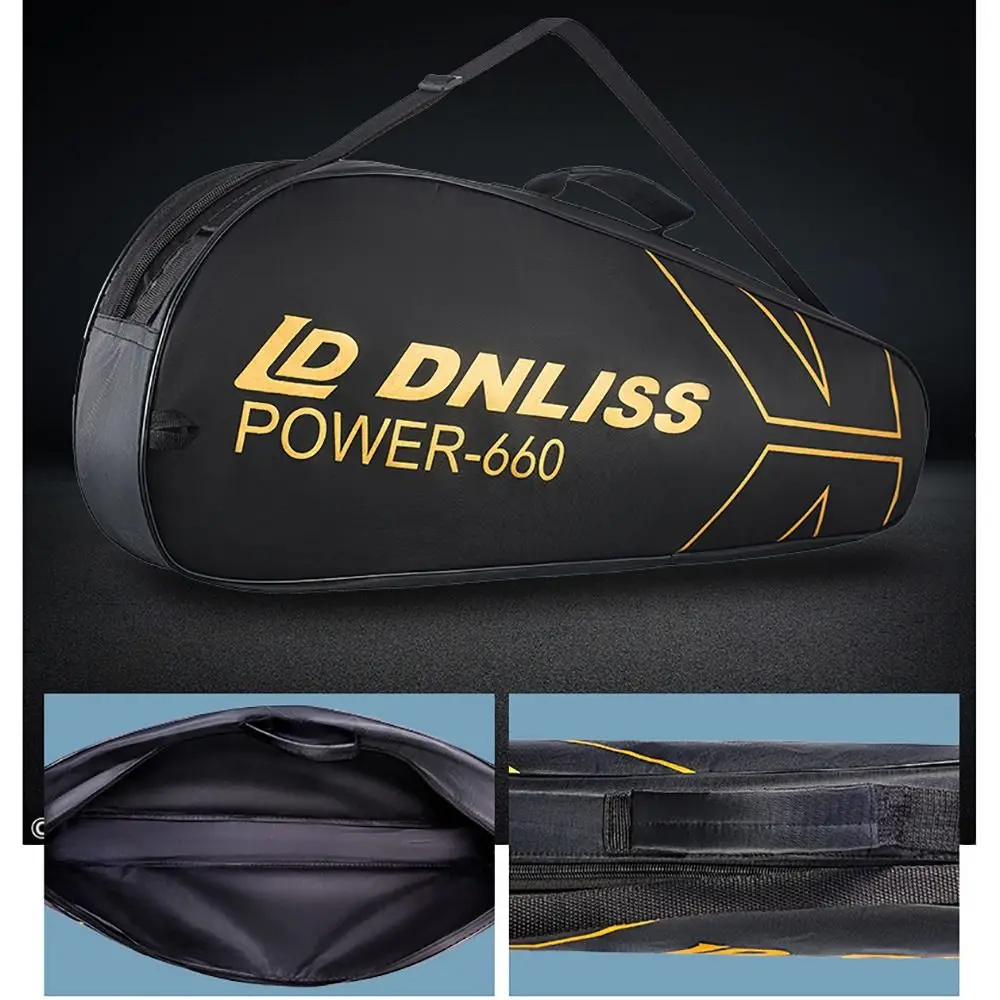 Protective Pouch Thick Badminton Racket Bag Oxford Portable Racket Protective Cover Tennis Storage Badminton Racket