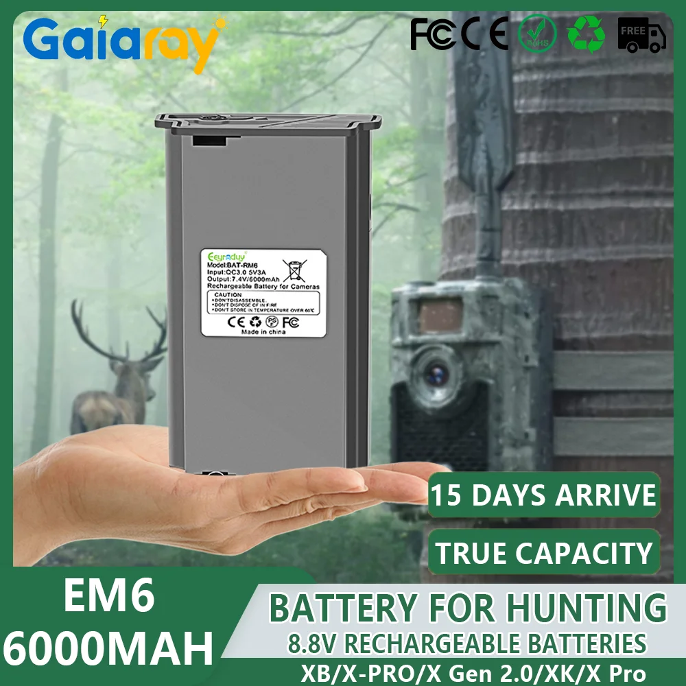 6000Mah Battery New…