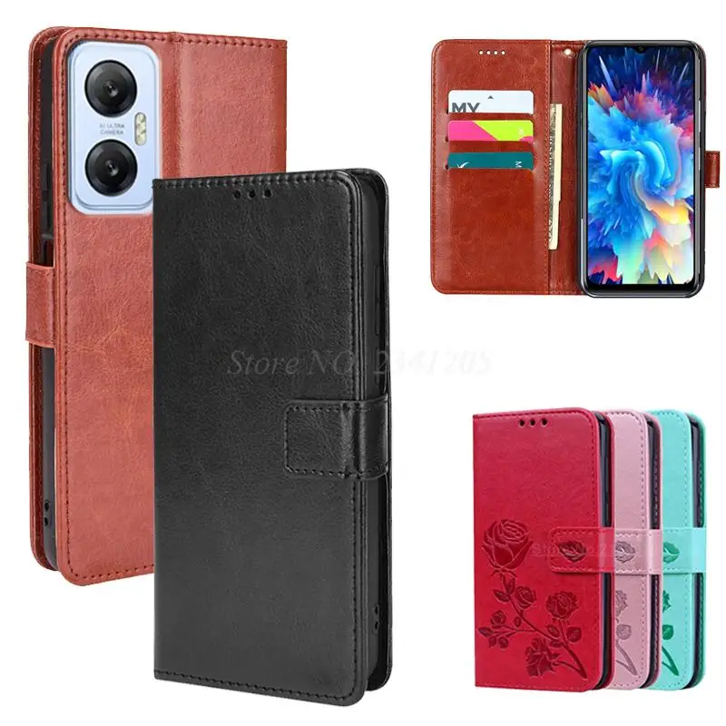 

Original Wallet Case For Capa Infinix Hot 20 5G чехол Leather Phone Cover For Funda Infinix Hot 20 5G X666B 6.6"Case Wrist Strap